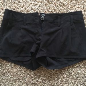 Black dressy shorts